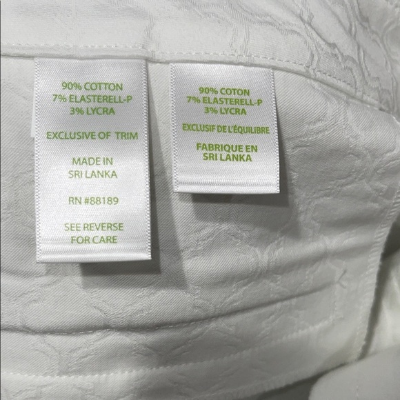 Lilly Pulitzer Kelly Skinny Ankle Pants
Women's size 14 in white - Picture 10 of 11